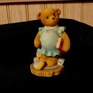 Cherished teddies collection awaiting the arrival